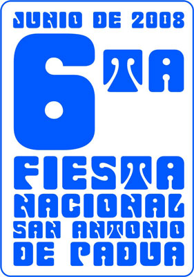 Programa completo de la 6ta. Fiesta Nacional de San Antonio de Padua