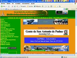 El Sitio de San Antonio de Padua en Internet
